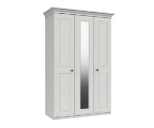 one_call_hadleigh_white_3_door_with_1_mirror_door_wardrobe