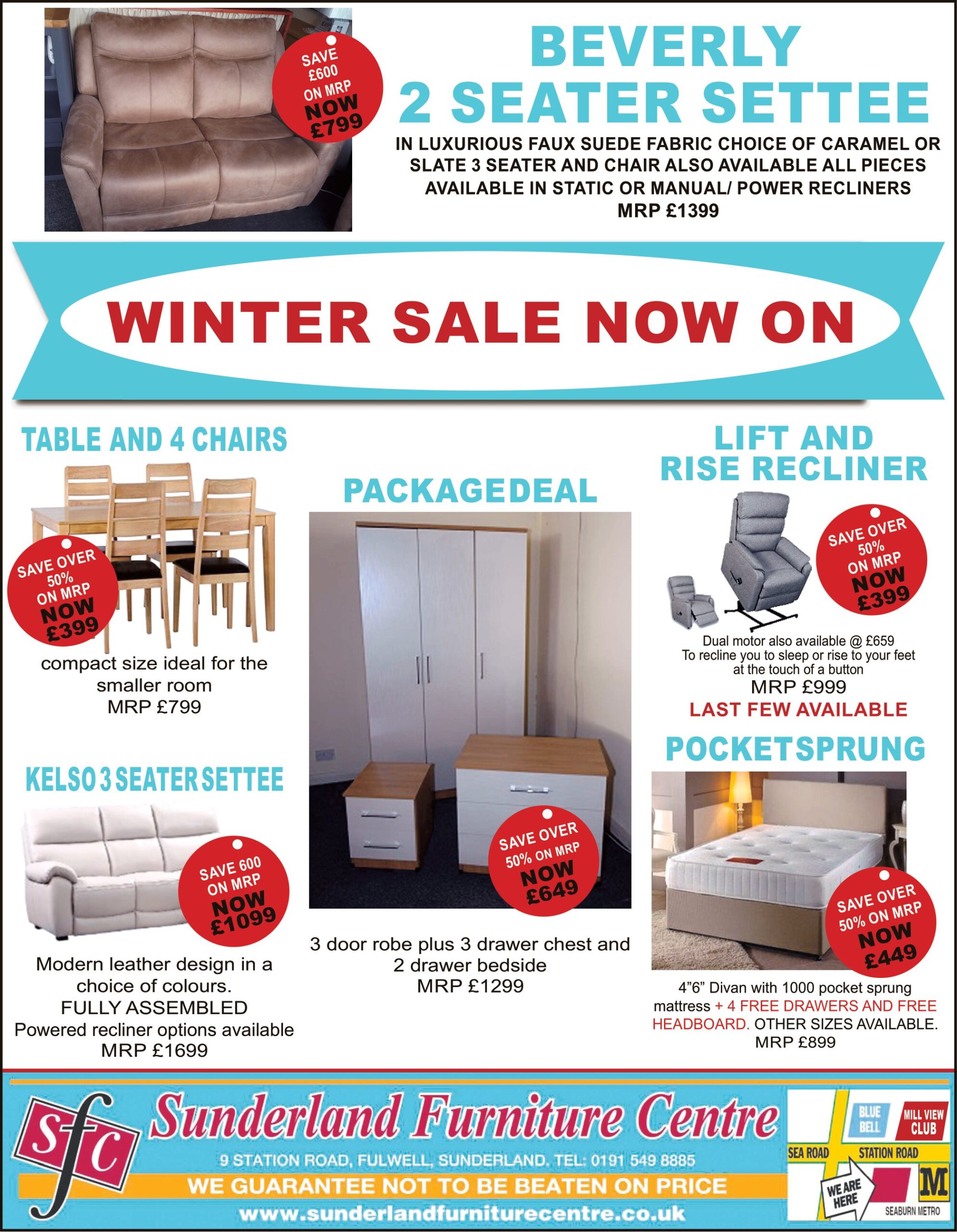 Dining & Occasional Sunderland Furniture Centre